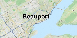 Une boule orangée volante à Beauport