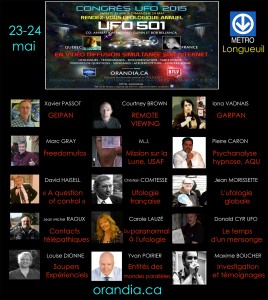 Congrès international de Montréal « UFO 501 », 23-24 mai