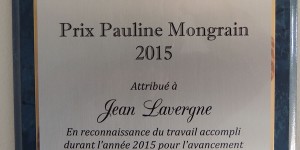 Prix Pauline Mongrain de l’AQU attribué à M. Jean Lavergne