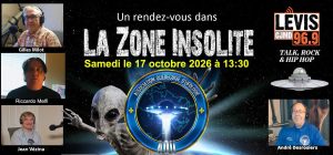 Zone insolite: podcast de l&rsquo;émission du 17 octobre 2026